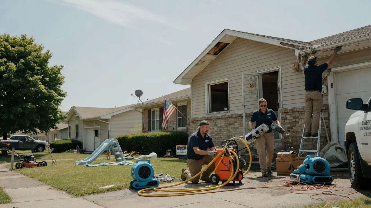 Water Damage Restoration in New Harmony, IN near me